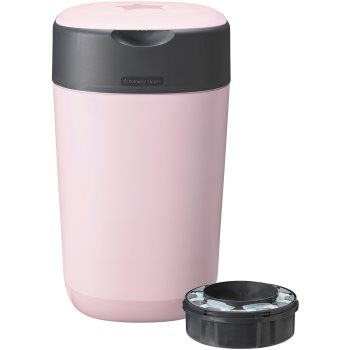 Tommee Tippee Twist & Click Pink cos pentru scutece + caseta de rezerva image2